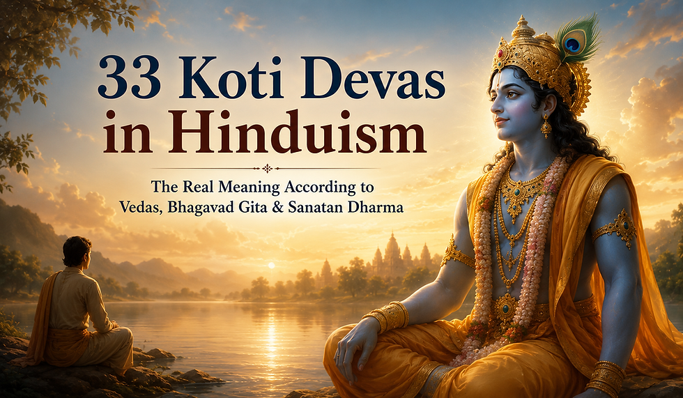 33 Koti Devas in Hinduism
