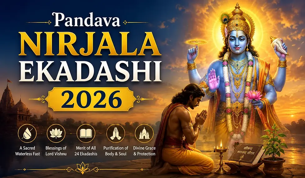 Pandava Nirjala Ekadashi 2026