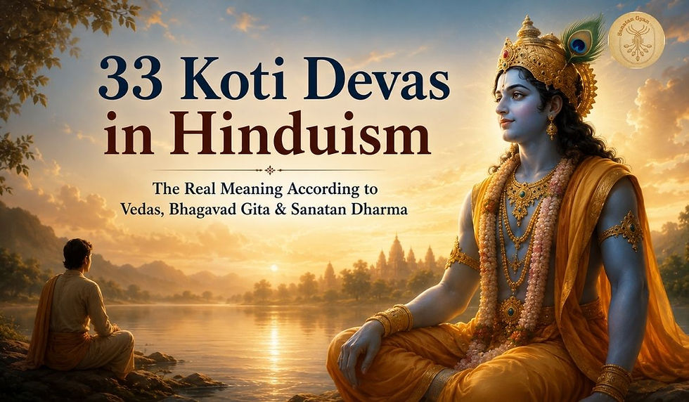 33 Koti Devas in Hinduism