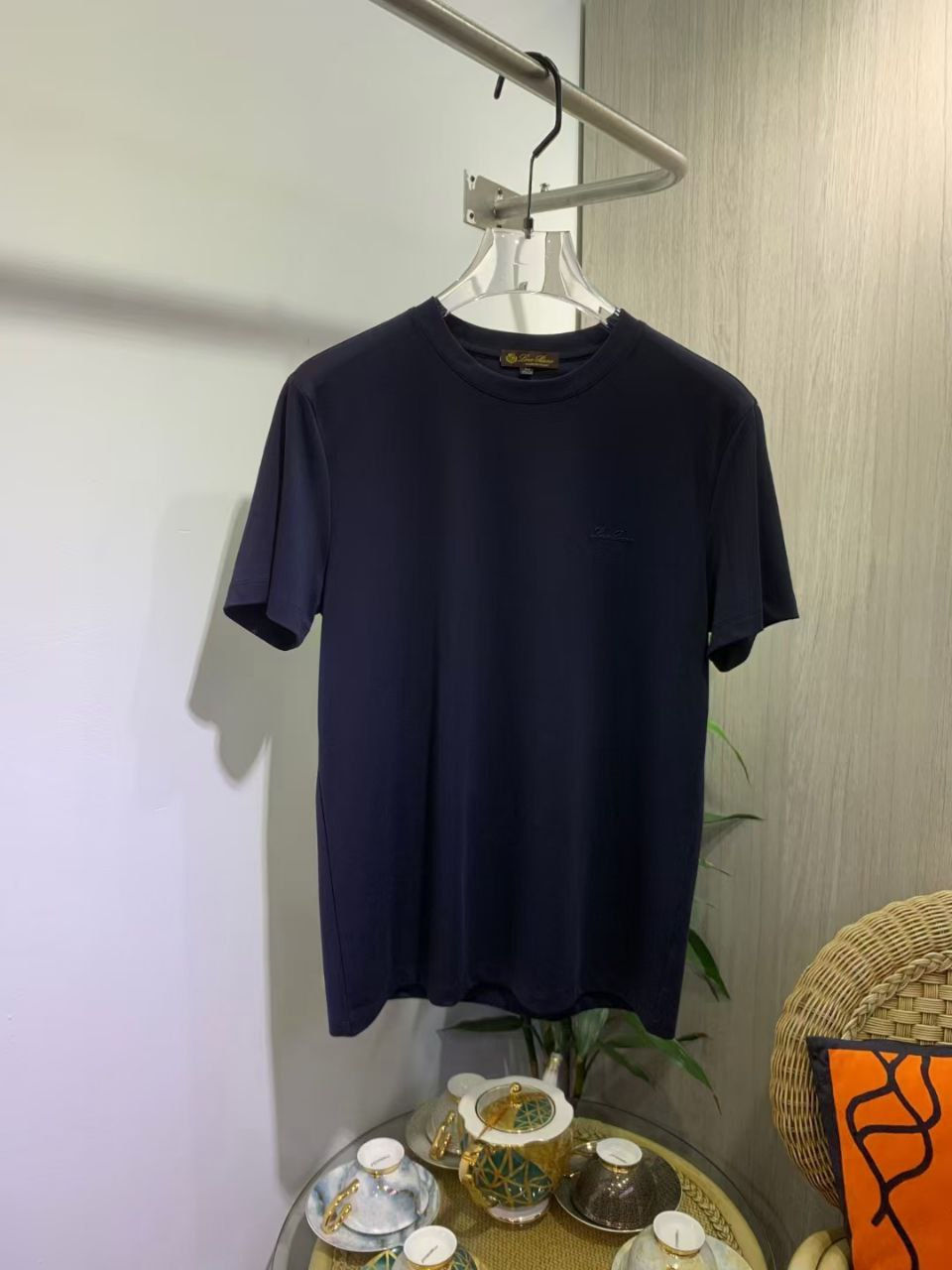 섬네일: 로로피아나 반팔티 5종색상 코튼 실크 캐시미어 실크제질