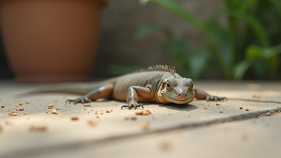 Effective Iguana Waste Removal Methods for Your Property