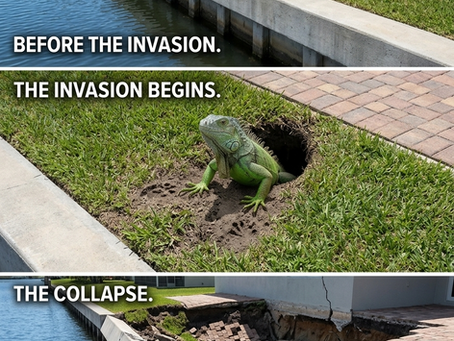 The Hidden Dangers of Iguana Tunnels in South Florida's Rainy Season