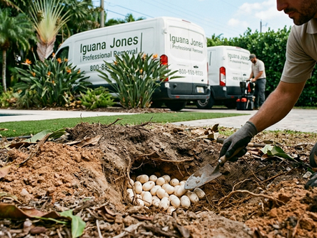 ⚠️ Alert: Iguana Nesting Season Has Begun in South Florida!