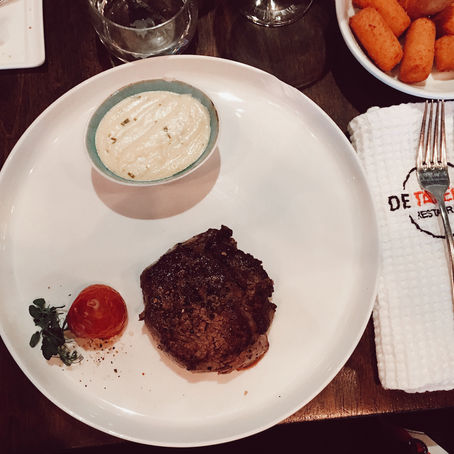 Quality steak at “De Tafelaer”