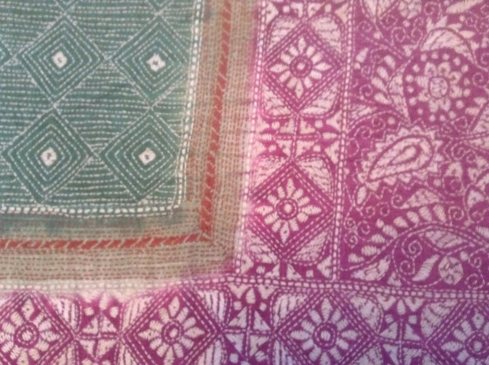 Thumbnail: Bengali Silk Scarf 03