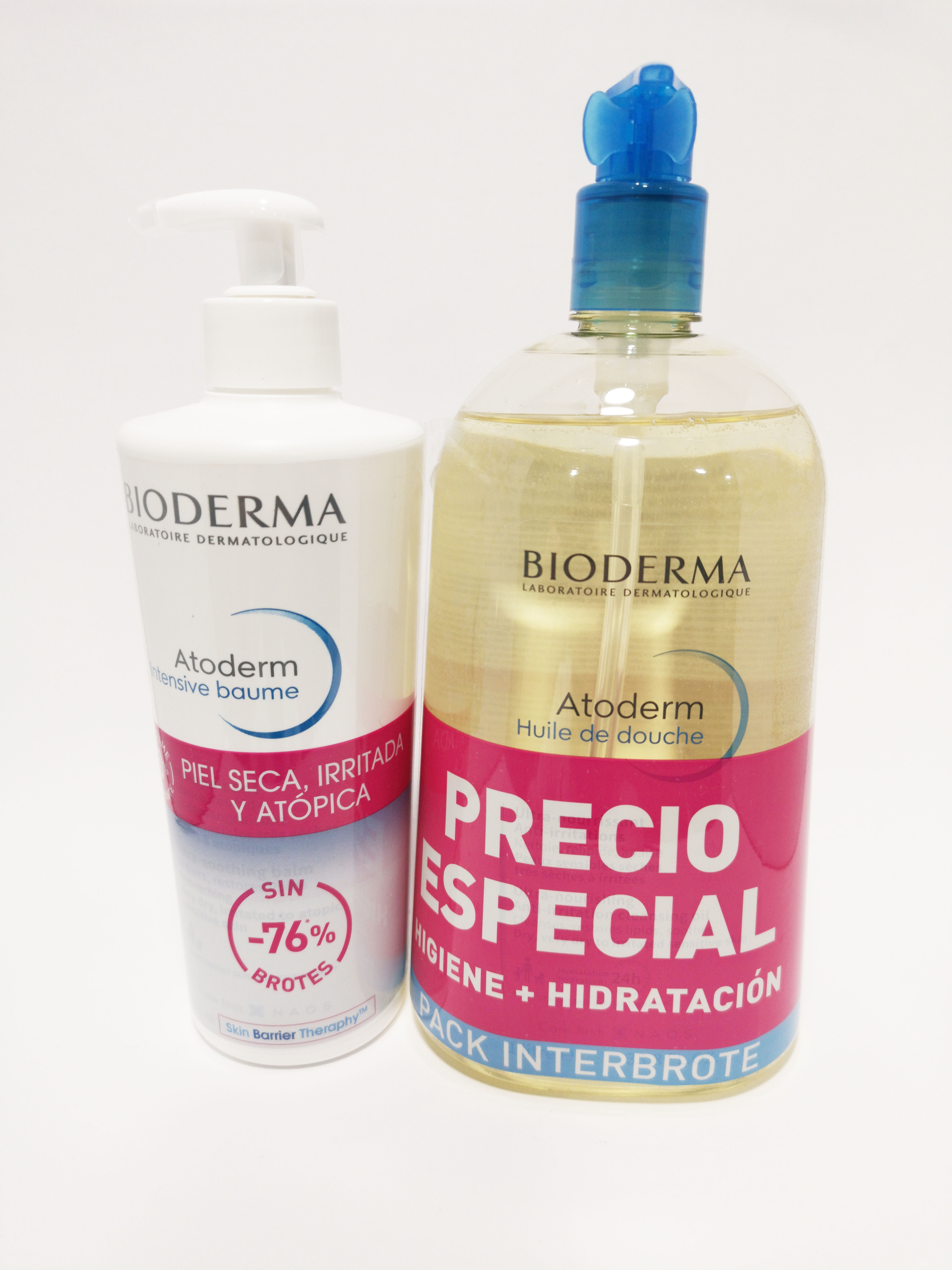 Pack Atoderm Intensive Aceite de Ducha + Loción Hidratante