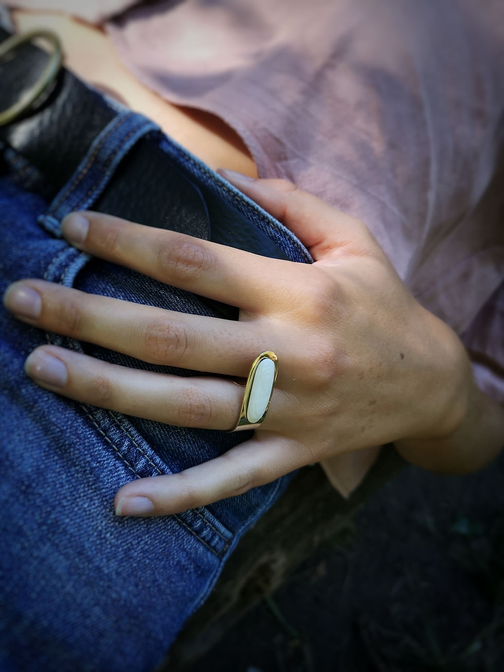Miniature : Bague Strates douces