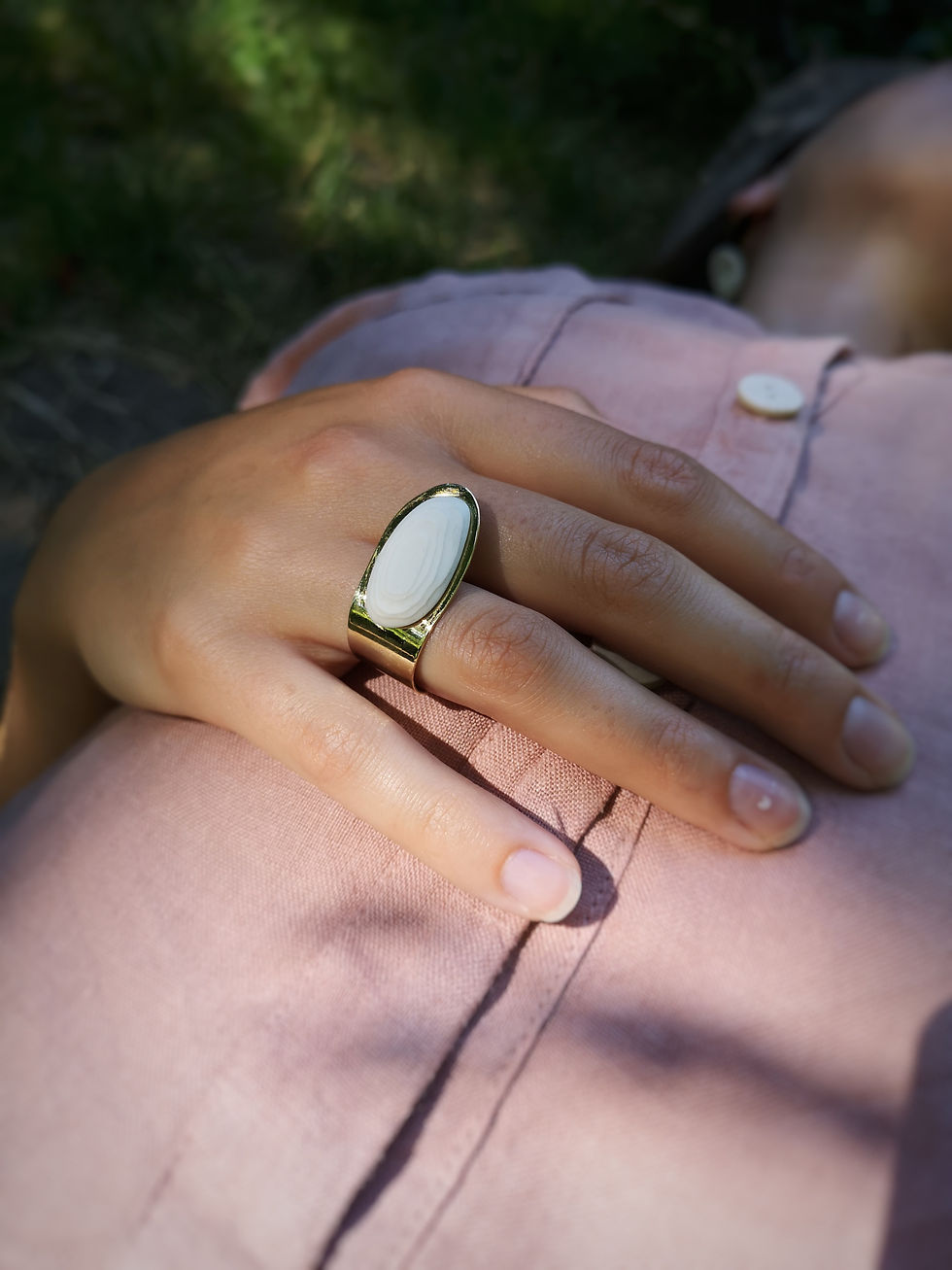 Miniature : Bague Strates douces