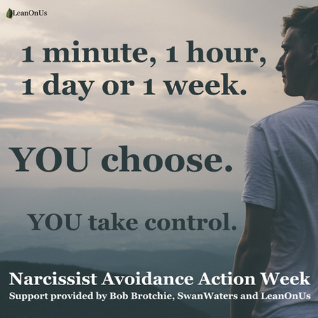 Narcissist Avoidance Action Week Launch