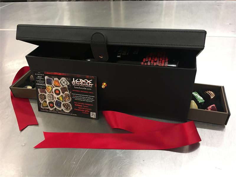 Thumbnail: LIMITED EDITION LUXX WINE & CHOCOLATE BOX
