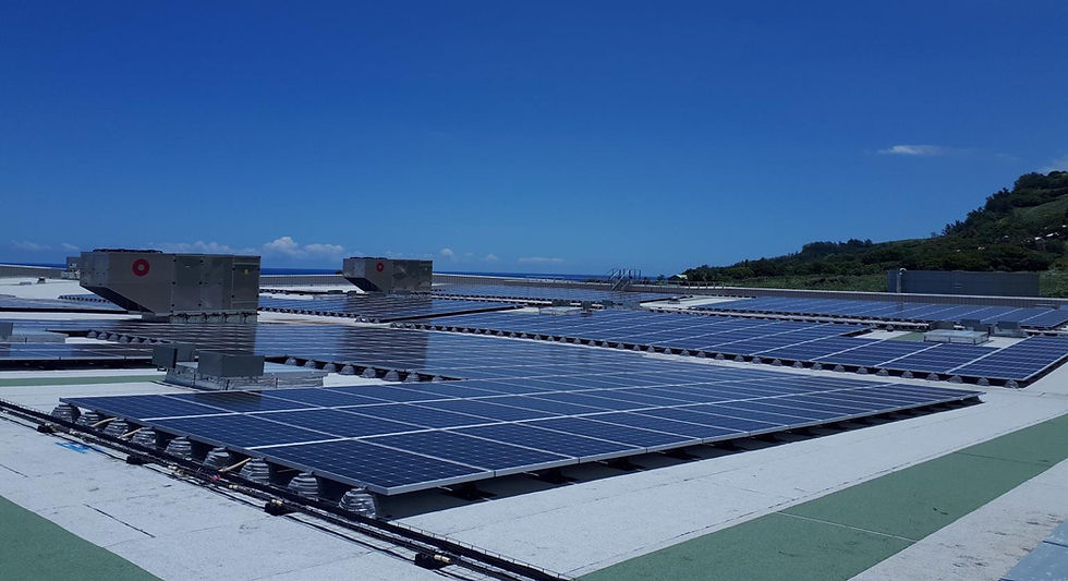 La plus grande centrale Photovoltaïque en Autoconsommation d'Outre-Mer se trouve à Saint-Joseph !