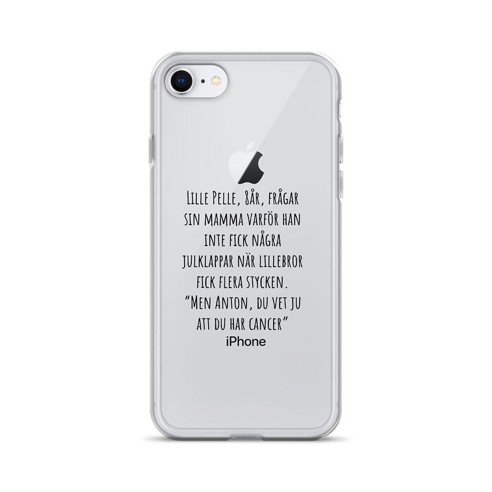 Miniatyrbild: Inga julklappar - Genomskinlig - Mobilskal Iphone