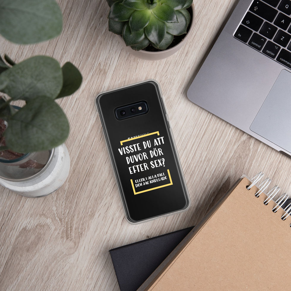 Miniatyrbild: Duvor dör efter sex - Genomskinlig - Mobilskal Samsung