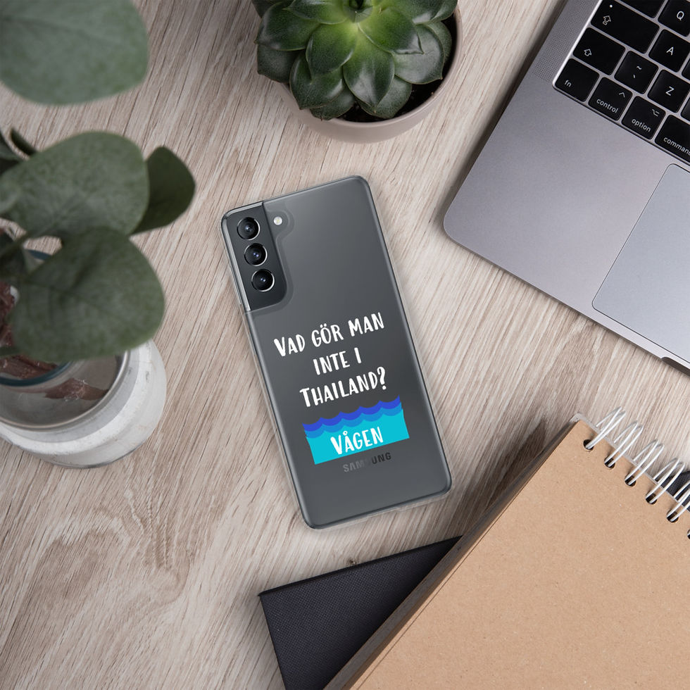 Miniatyrbild: Gör inte i Thailand - Genomskinlig - Mobilskal Samsung