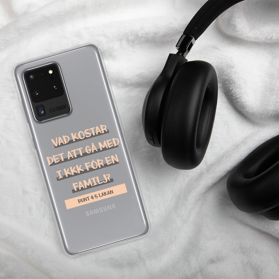 Miniatyrbild: Att gå med i KKK - Genomskinlig - Mobilskal Samsung