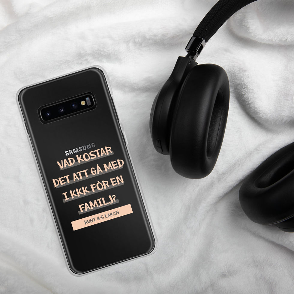 Miniatyrbild: Att gå med i KKK - Genomskinlig - Mobilskal Samsung