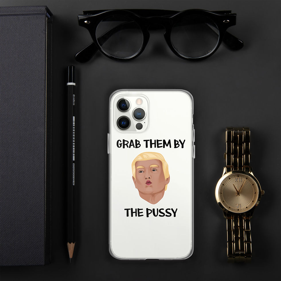 Miniatyrbild: Grab them by the pussy - Genomskinlig - Mobilskal Iphone