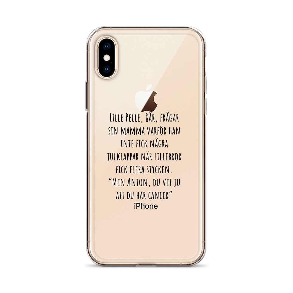Miniatyrbild: Inga julklappar - Genomskinlig - Mobilskal Iphone
