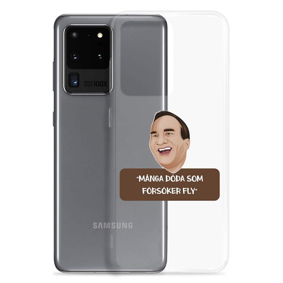 Miniatyrbild: Många döda som försöker fly - Genomskinlig - Mobilskal Samsung