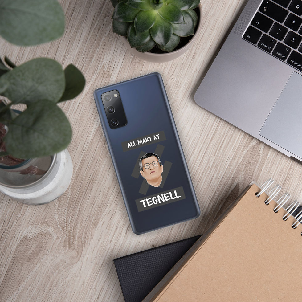 Miniatyrbild: All makt åt Tegnell - Genomskinlig - Mobilskal Samsung