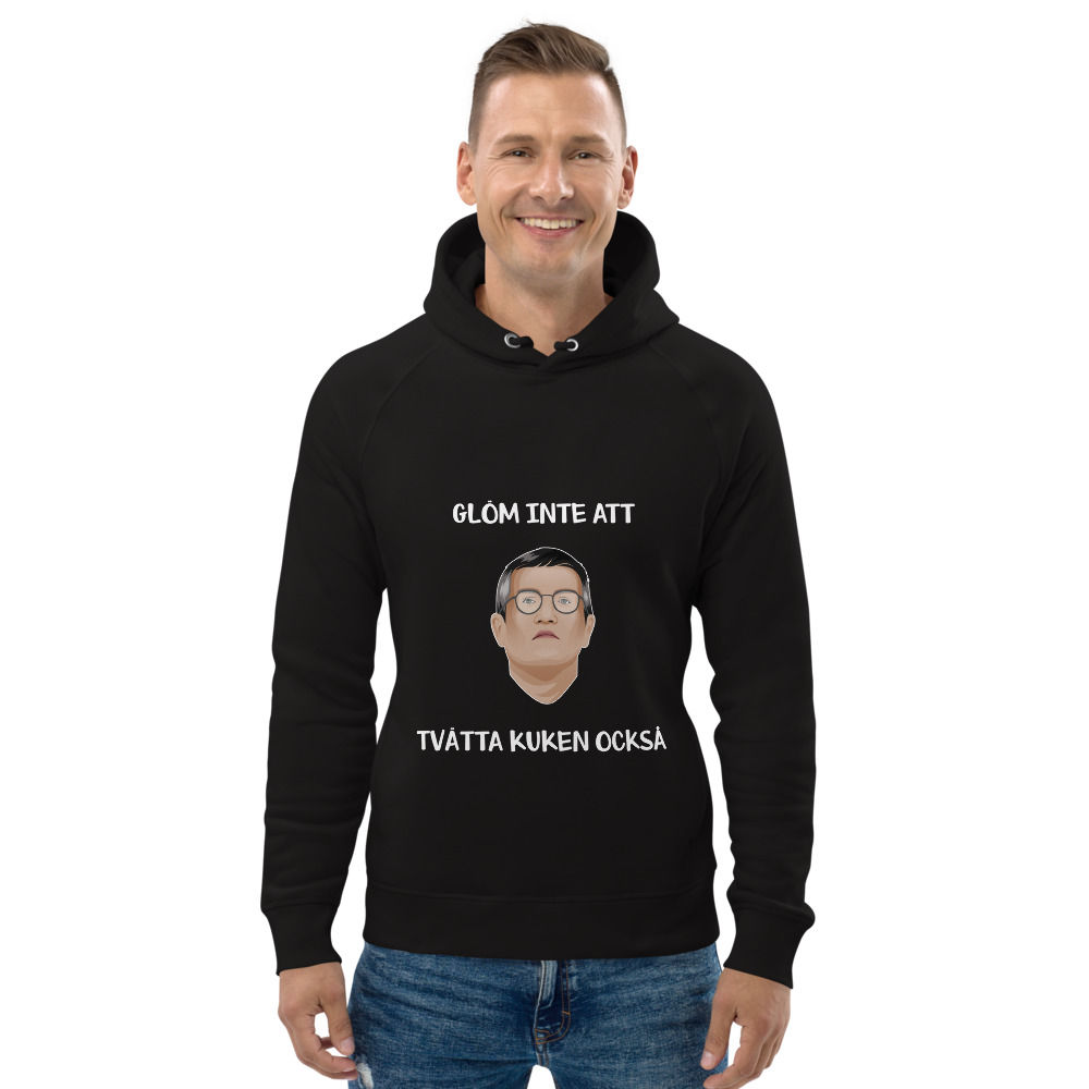 Glöm inte att tvätta kuken också - Mörk färg - Hoodie