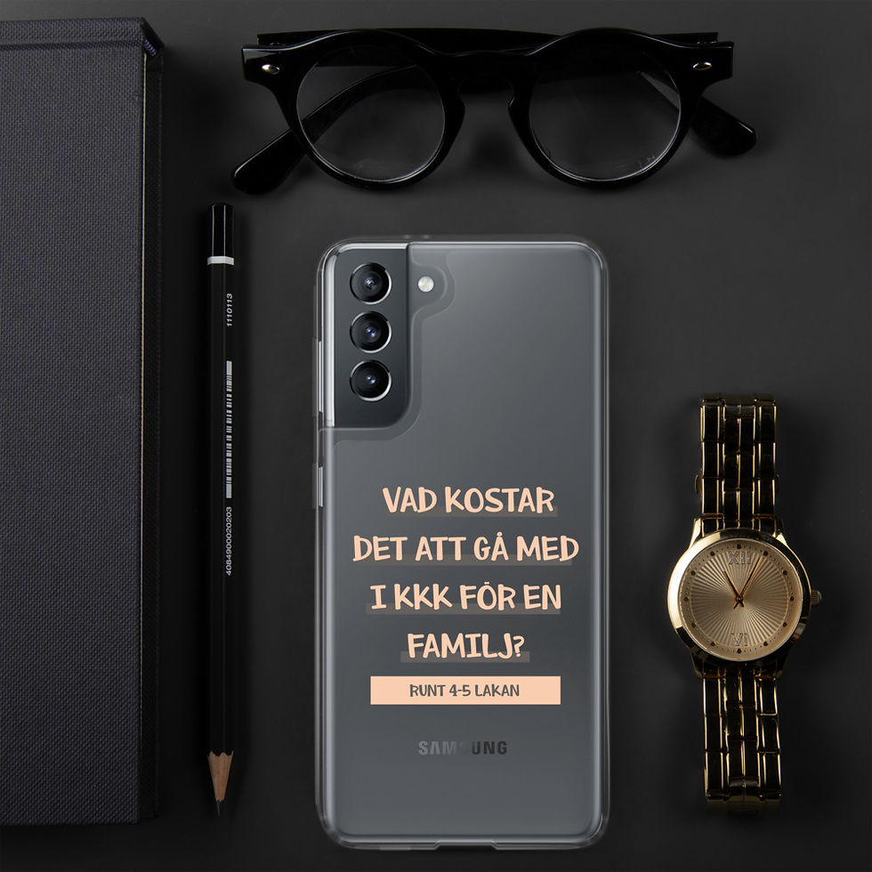 Miniatyrbild: Att gå med i KKK - Genomskinlig - Mobilskal Samsung