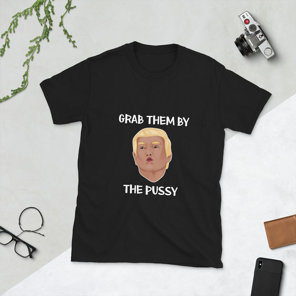 Miniatyrbild: Grab them by the pussy - Mörka färger - T-Shirt