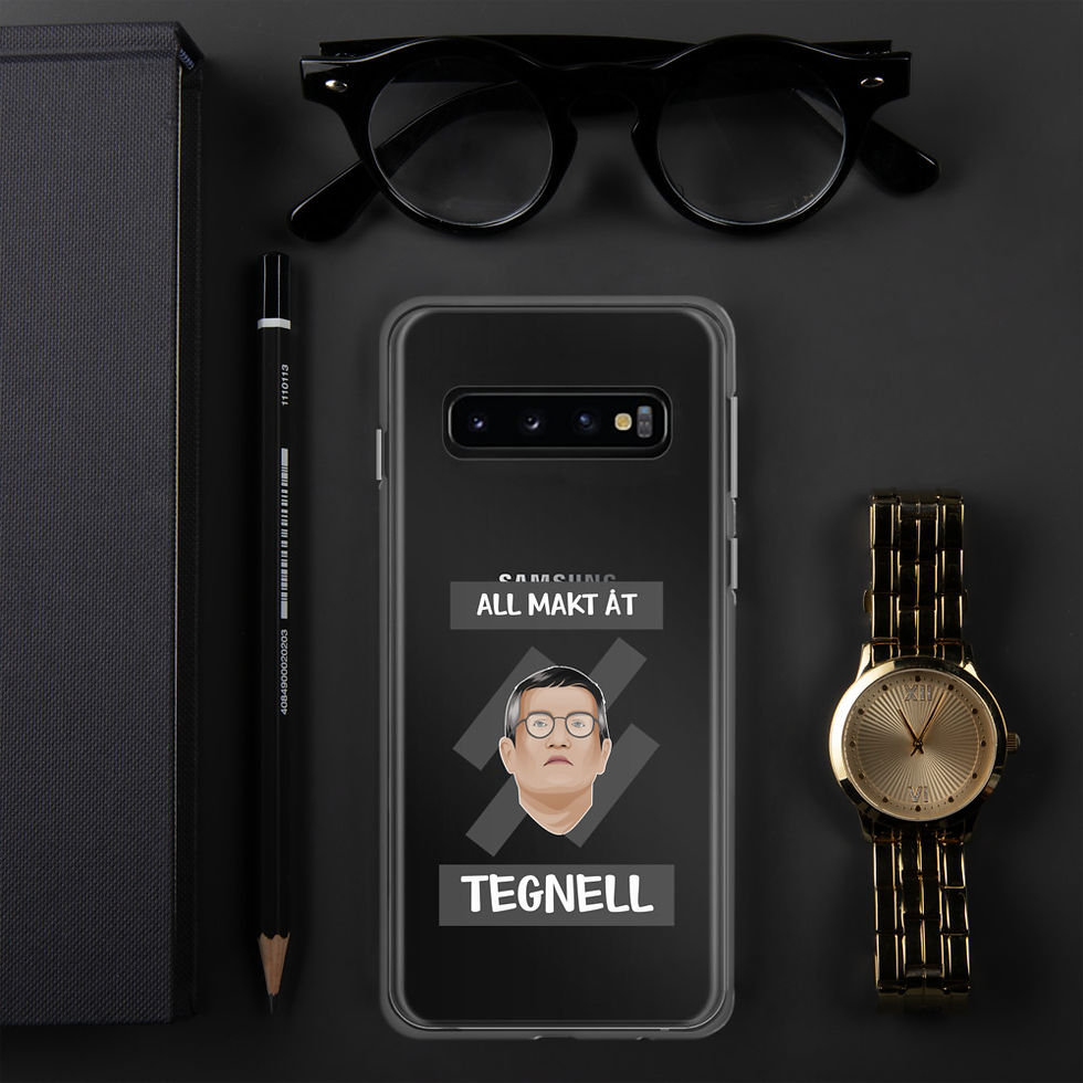 Miniatyrbild: All makt åt Tegnell - Genomskinlig - Mobilskal Samsung