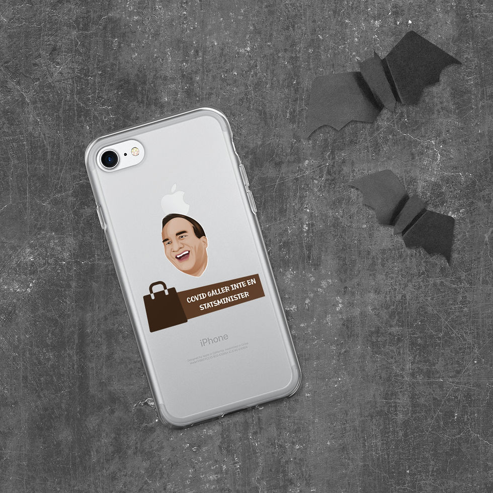Miniatyrbild: Covid gäller inte en statsminister - Genomskinlig - Mobilskal Iphone