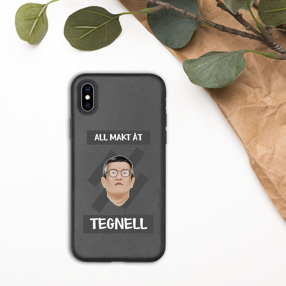 Miniatyrbild: All makt åt Tegnell - Mörk färg - Mobilskal Iphone