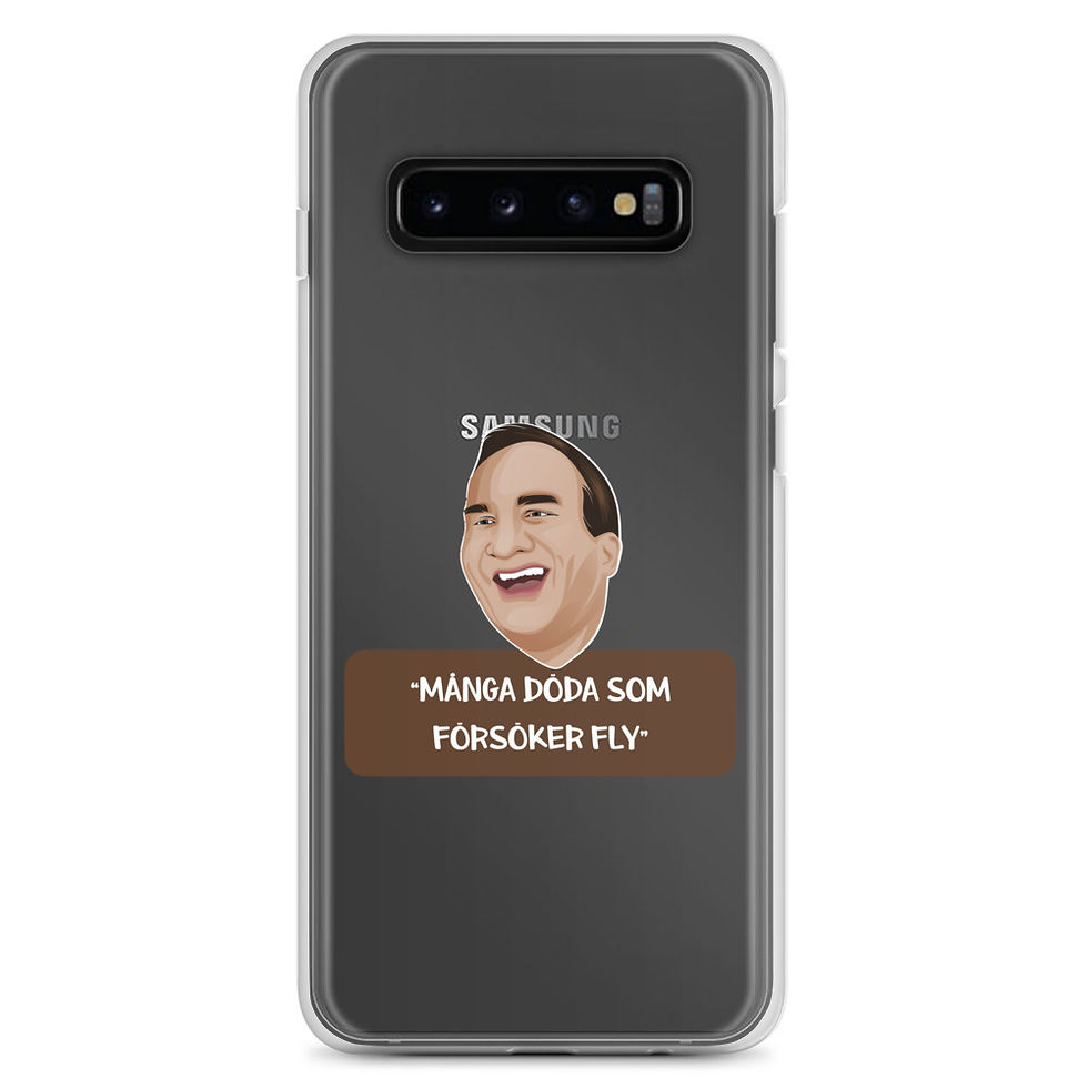 Miniatyrbild: Många döda som försöker fly - Genomskinlig - Mobilskal Samsung