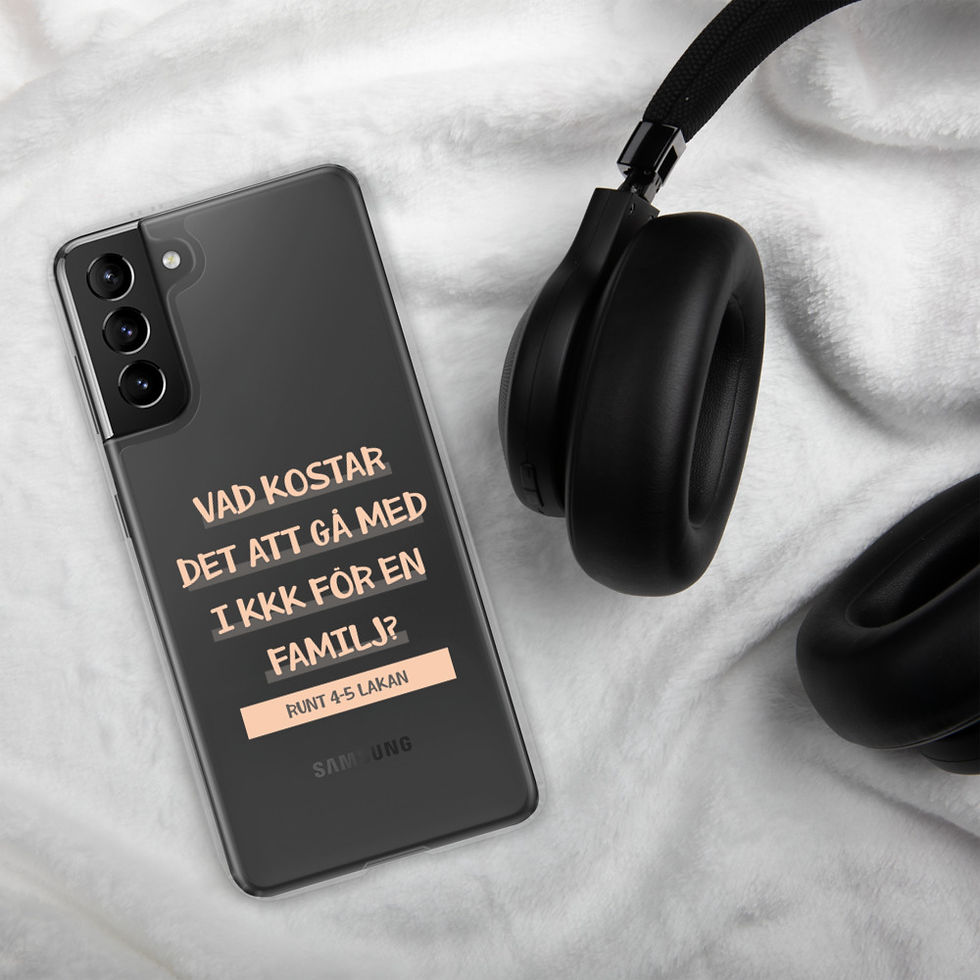 Miniatyrbild: Att gå med i KKK - Genomskinlig - Mobilskal Samsung