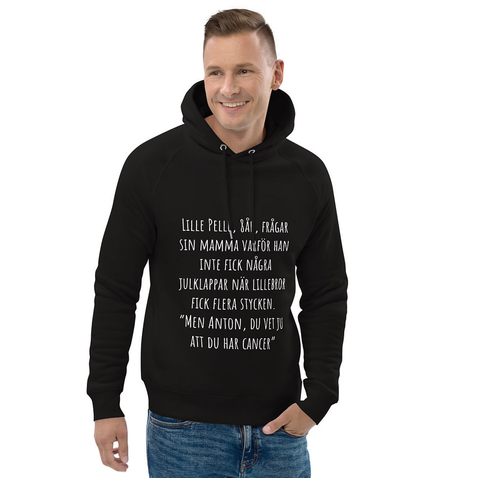 Miniatyrbild: Inga julklappar - Mörk färg - hoodie