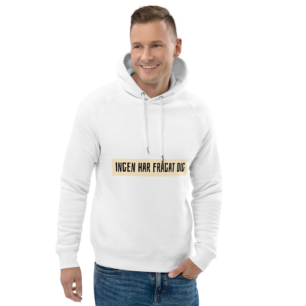 Miniatyrbild: Ingen har frågat dig - Blandade färger - Hoodie