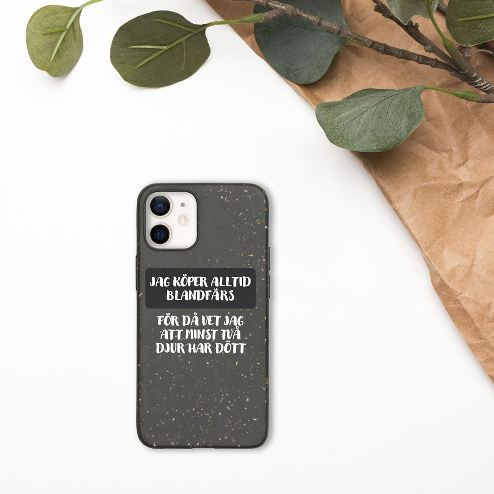 Miniatyrbild: Köper alltid blandfärs - Mörk färg - Mobilskal Iphone