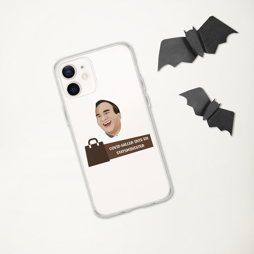 Miniatyrbild: Covid gäller inte en statsminister - Genomskinlig - Mobilskal Iphone