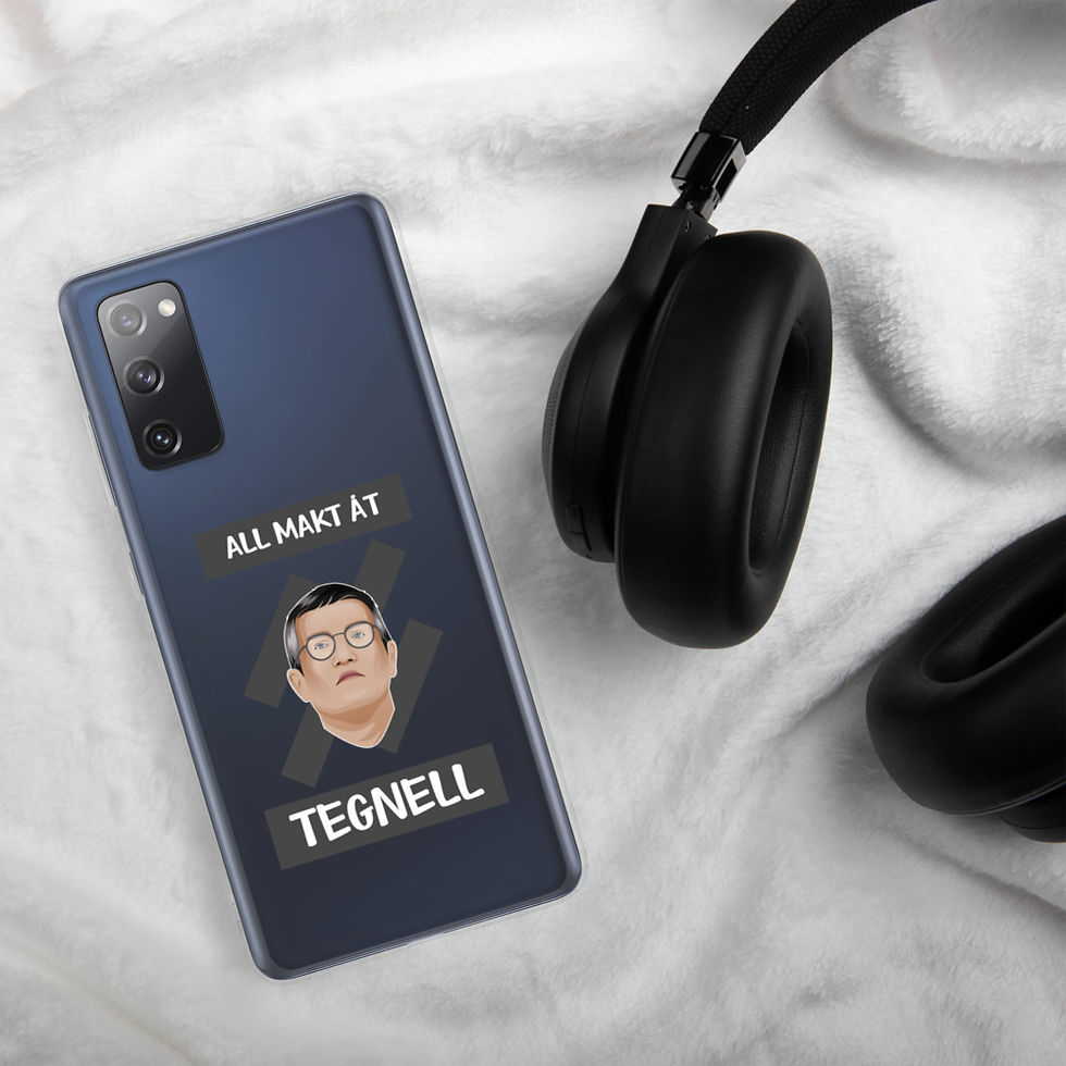 Miniatyrbild: All makt åt Tegnell - Genomskinlig - Mobilskal Samsung