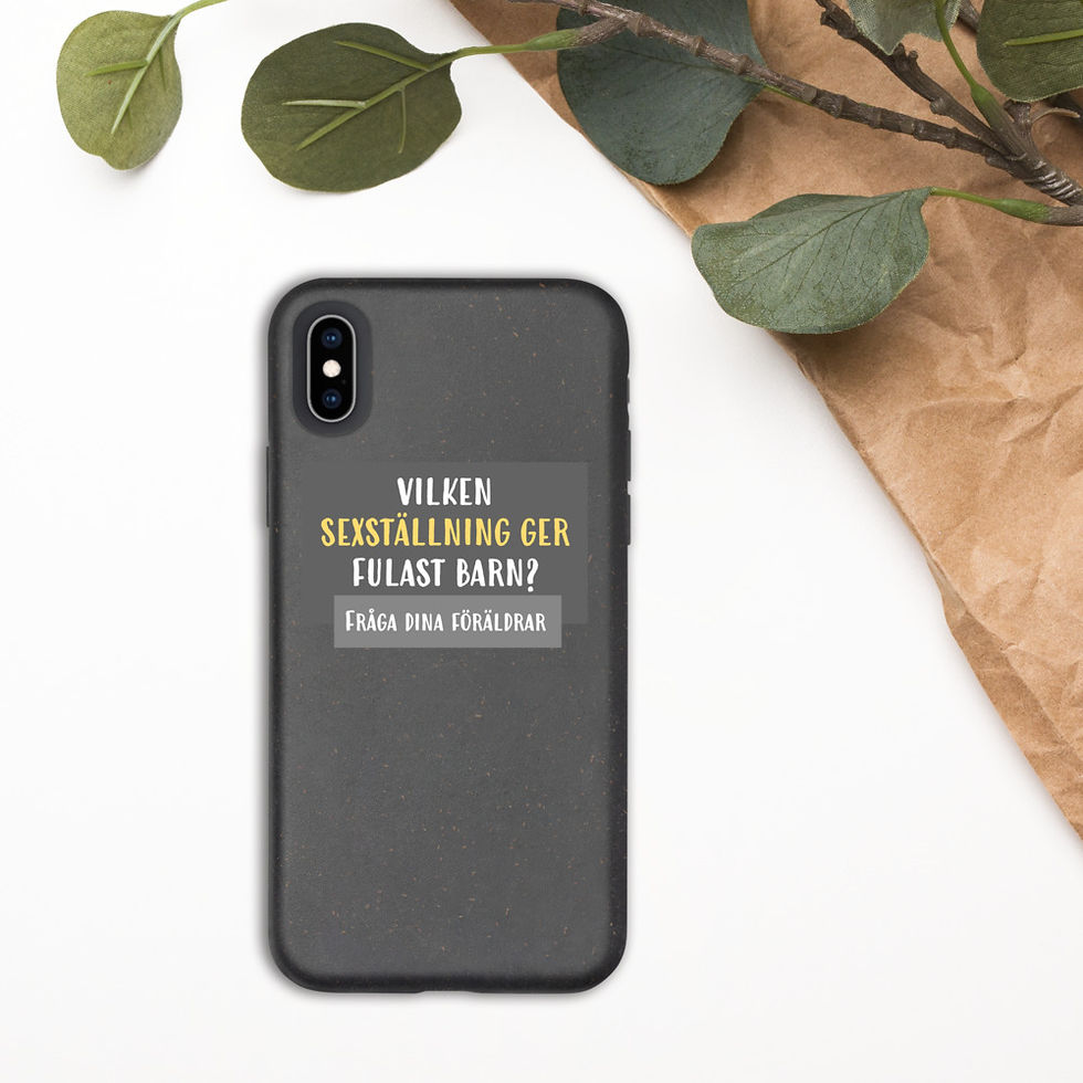 Miniatyrbild: Vilken sexställning - Mörk färg - Mobilskal Iphone