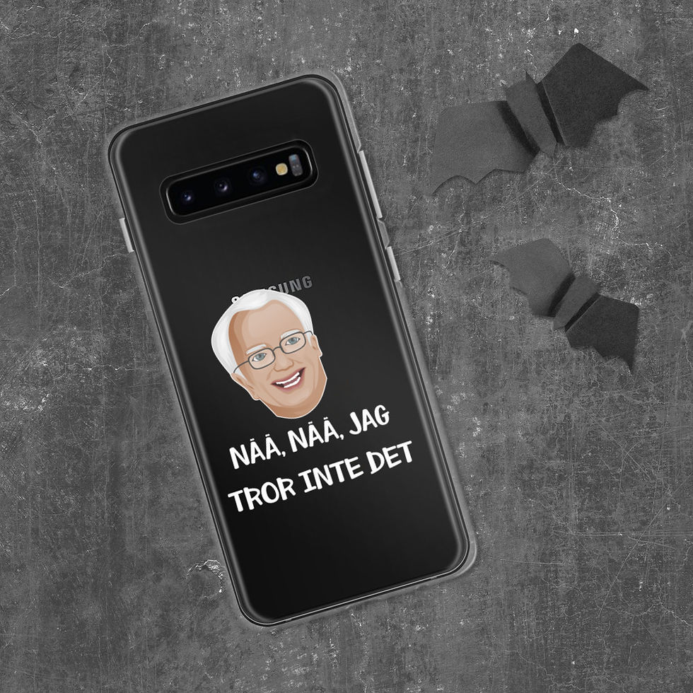 Miniatyrbild: Nää jag tror inte det - Genomskinlig - Mobilskal Samsung