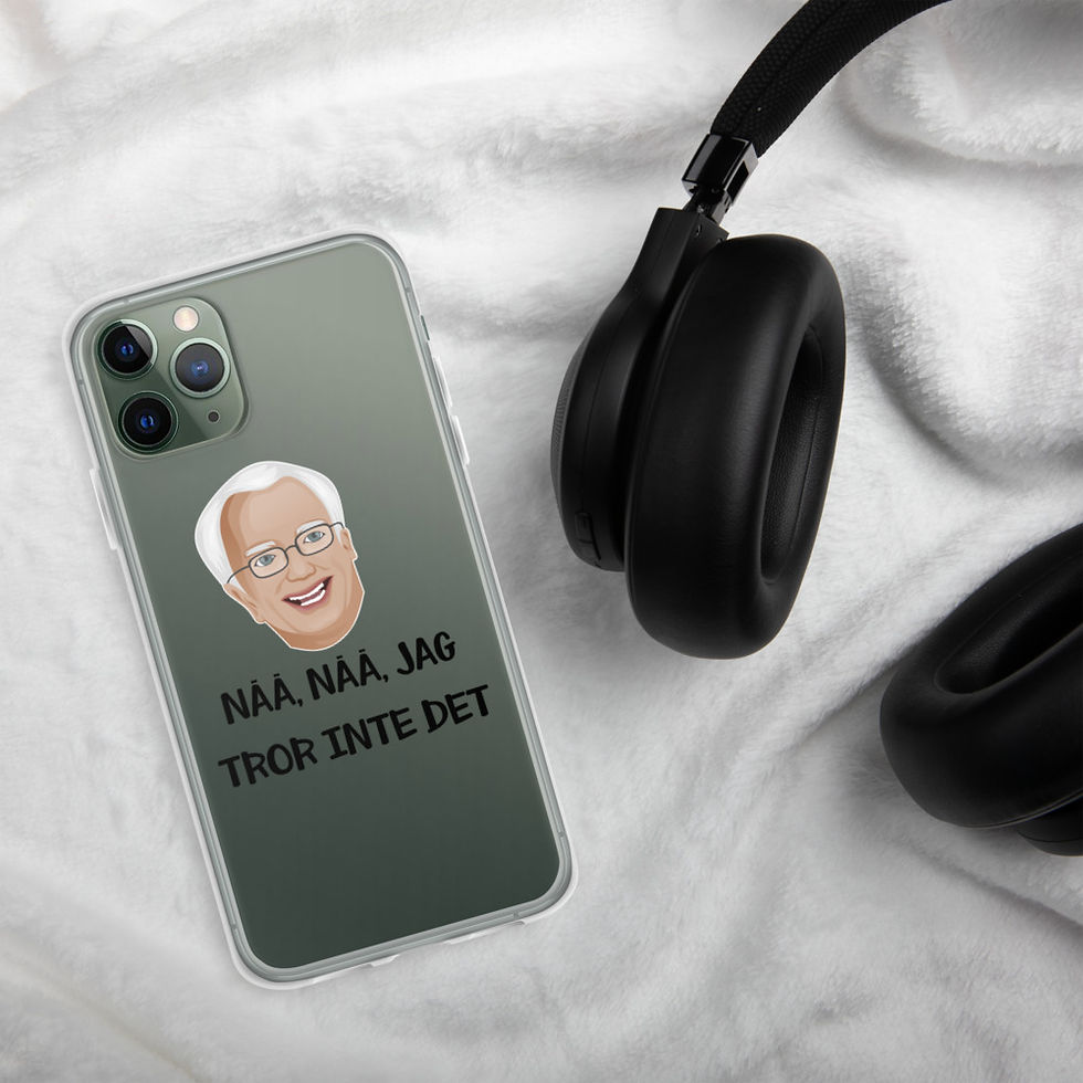 Miniatyrbild: Nää jag tror inte det - Genomskinlig - Mobilskal Iphone