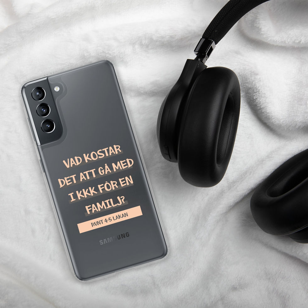 Miniatyrbild: Att gå med i KKK - Genomskinlig - Mobilskal Samsung