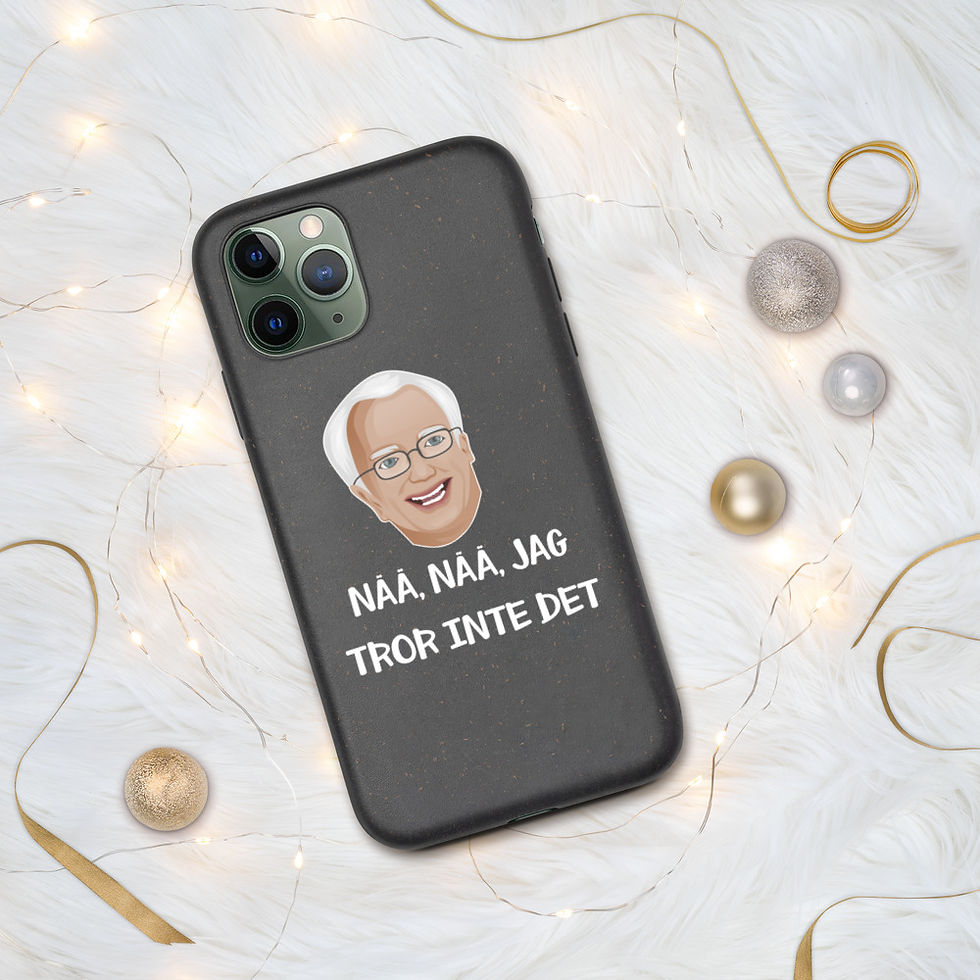 Miniatyrbild: Nää jag tror inte det - Mörk färg - Mobilskal Iphone