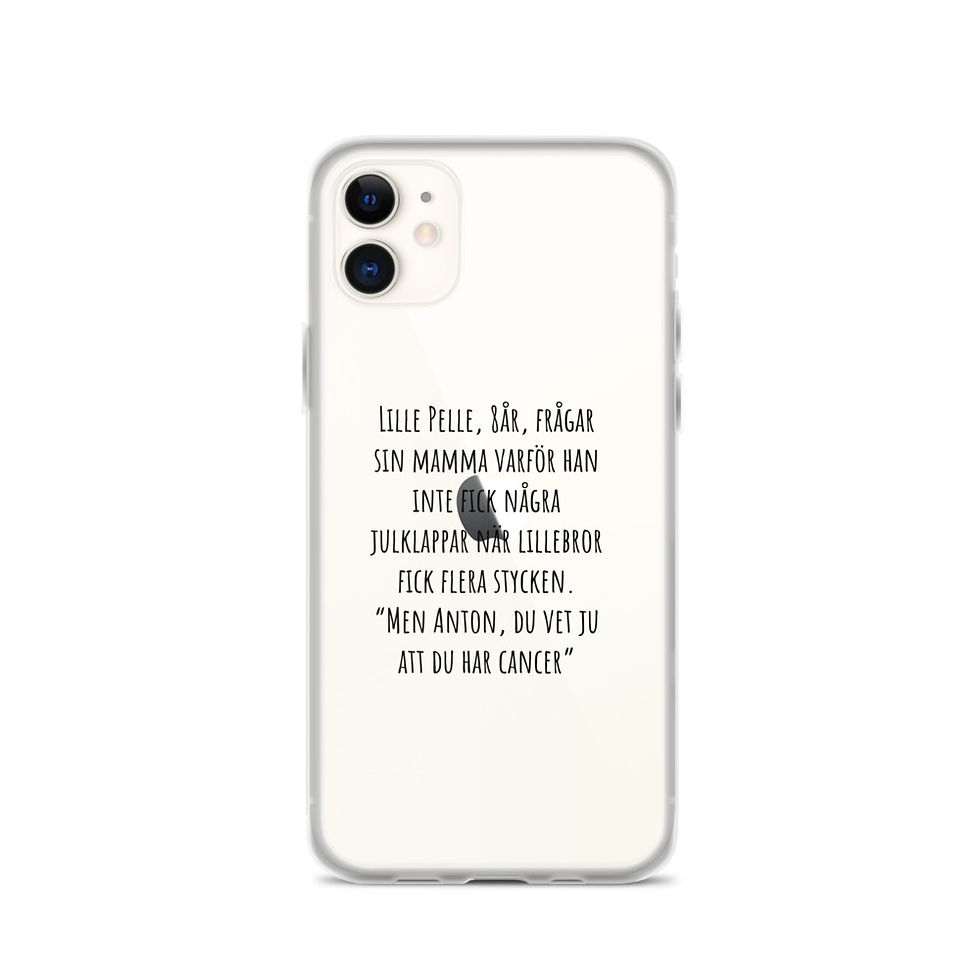 Miniatyrbild: Inga julklappar - Genomskinlig - Mobilskal Iphone