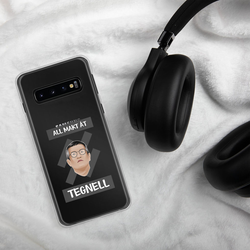 Miniatyrbild: All makt åt Tegnell - Genomskinlig - Mobilskal Samsung