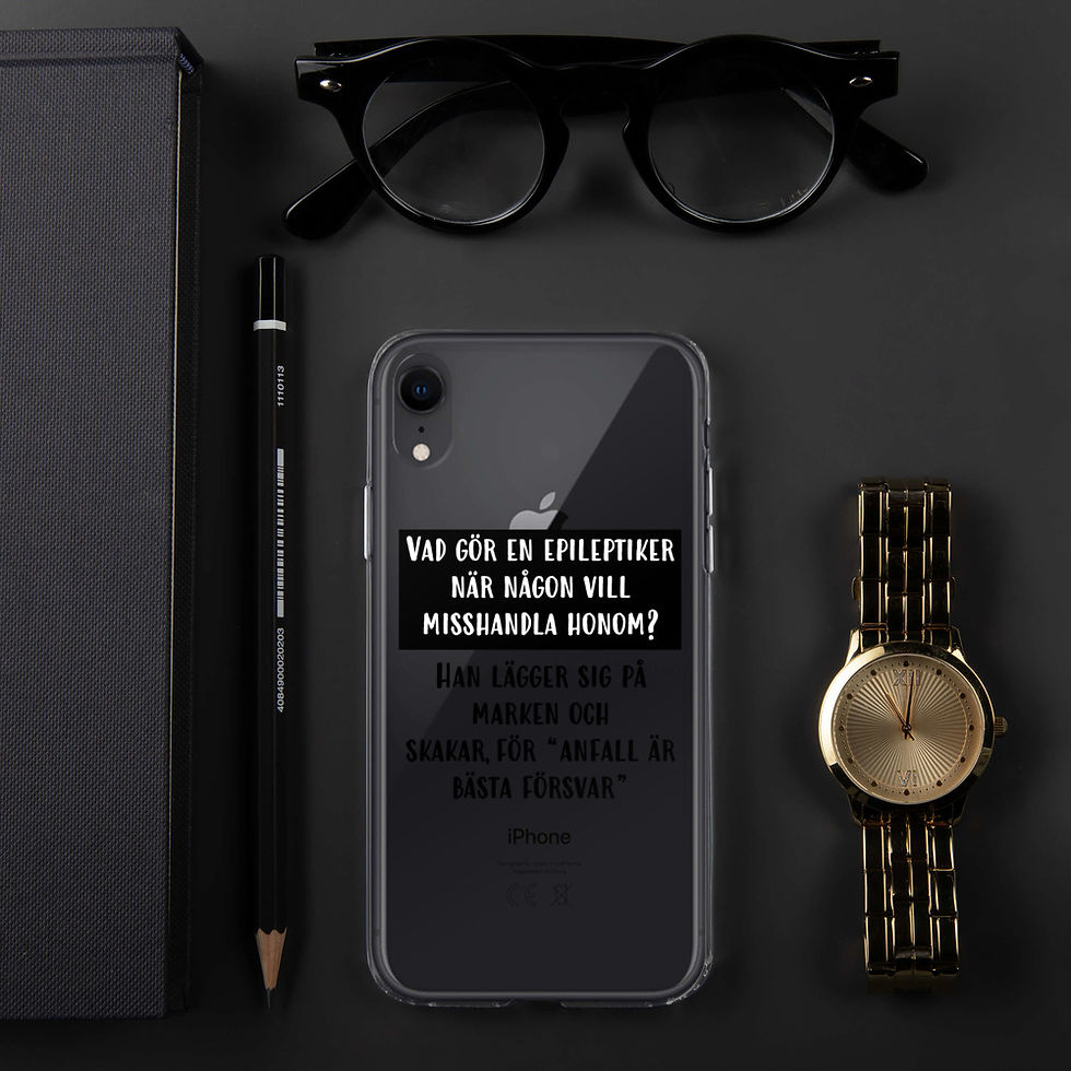 Miniatyrbild: Misshandla epileptikern - Genomskinlig - Mobilskal Iphone