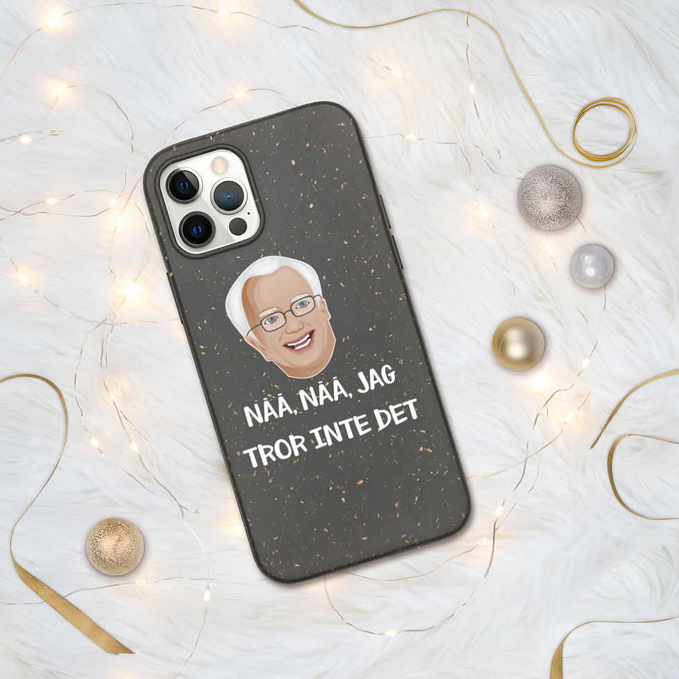 Miniatyrbild: Nää jag tror inte det - Mörk färg - Mobilskal Iphone