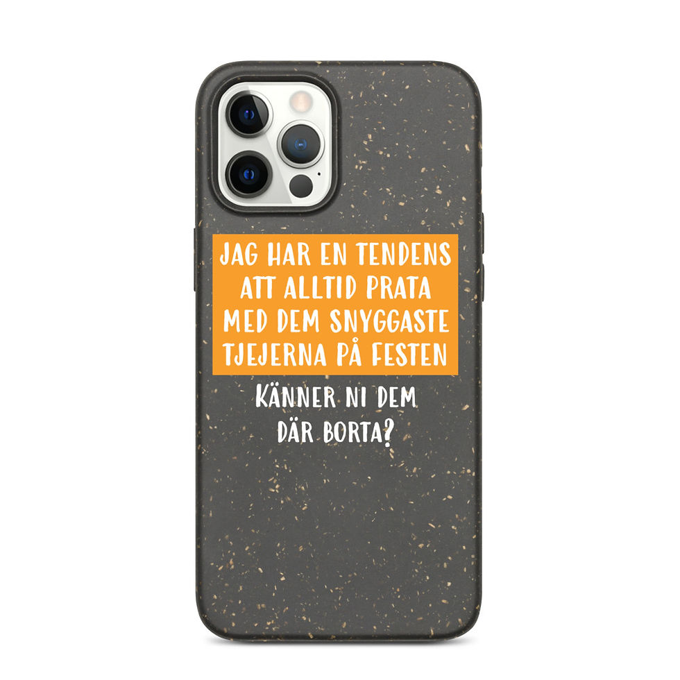Snyggaste tjejerna på festen - Mörk färg - Mobilskal Iphone