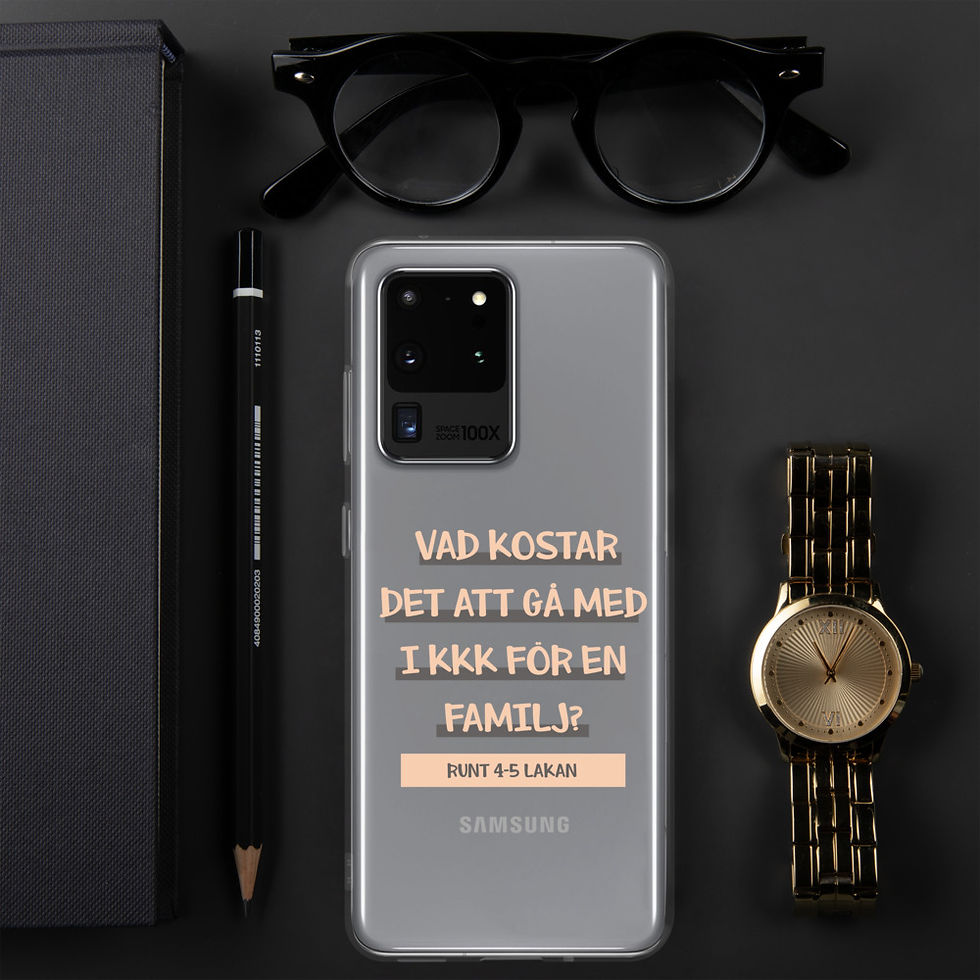 Miniatyrbild: Att gå med i KKK - Genomskinlig - Mobilskal Samsung