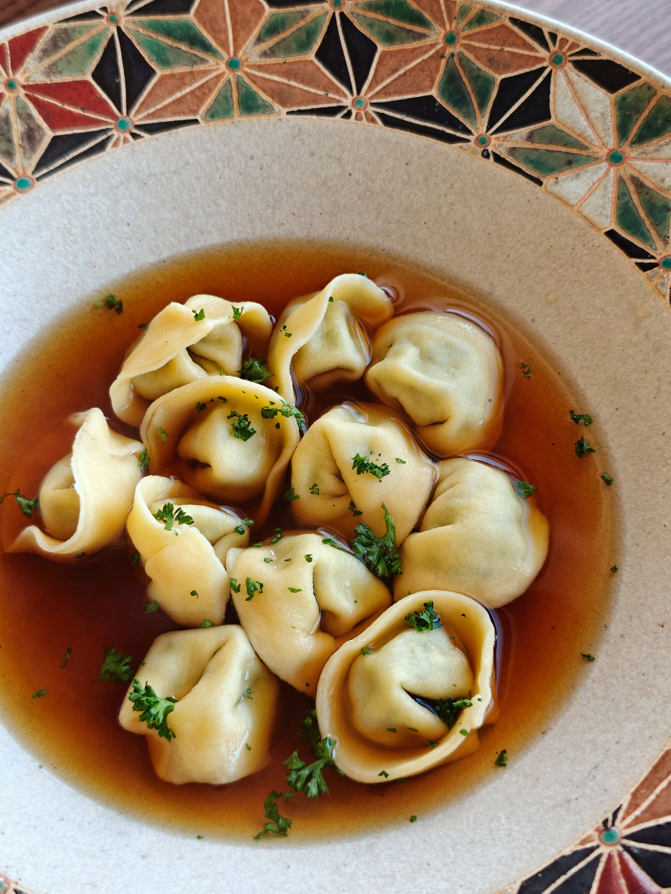 Cappelletti with Kuroge Wagyu/ Venison in Brodo (Fresh handmade pasta)