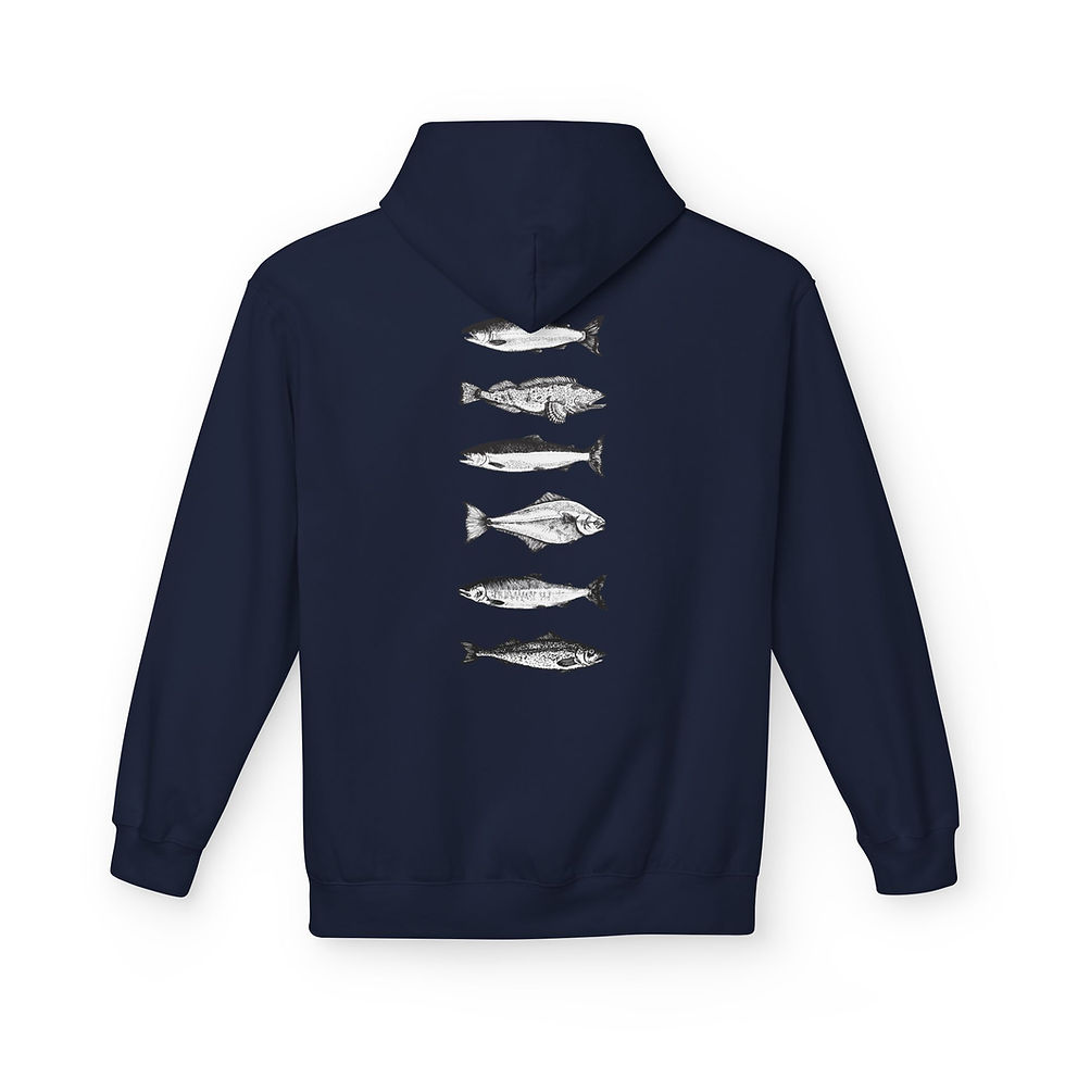 Thumbnail: Slow Boat Fish Co Light Weight Hoodie